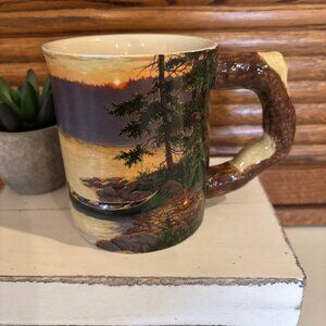 Summer Sunrise-Camping Wild Things Coffee Mugs Cups Made Tumbler Persia Clayton